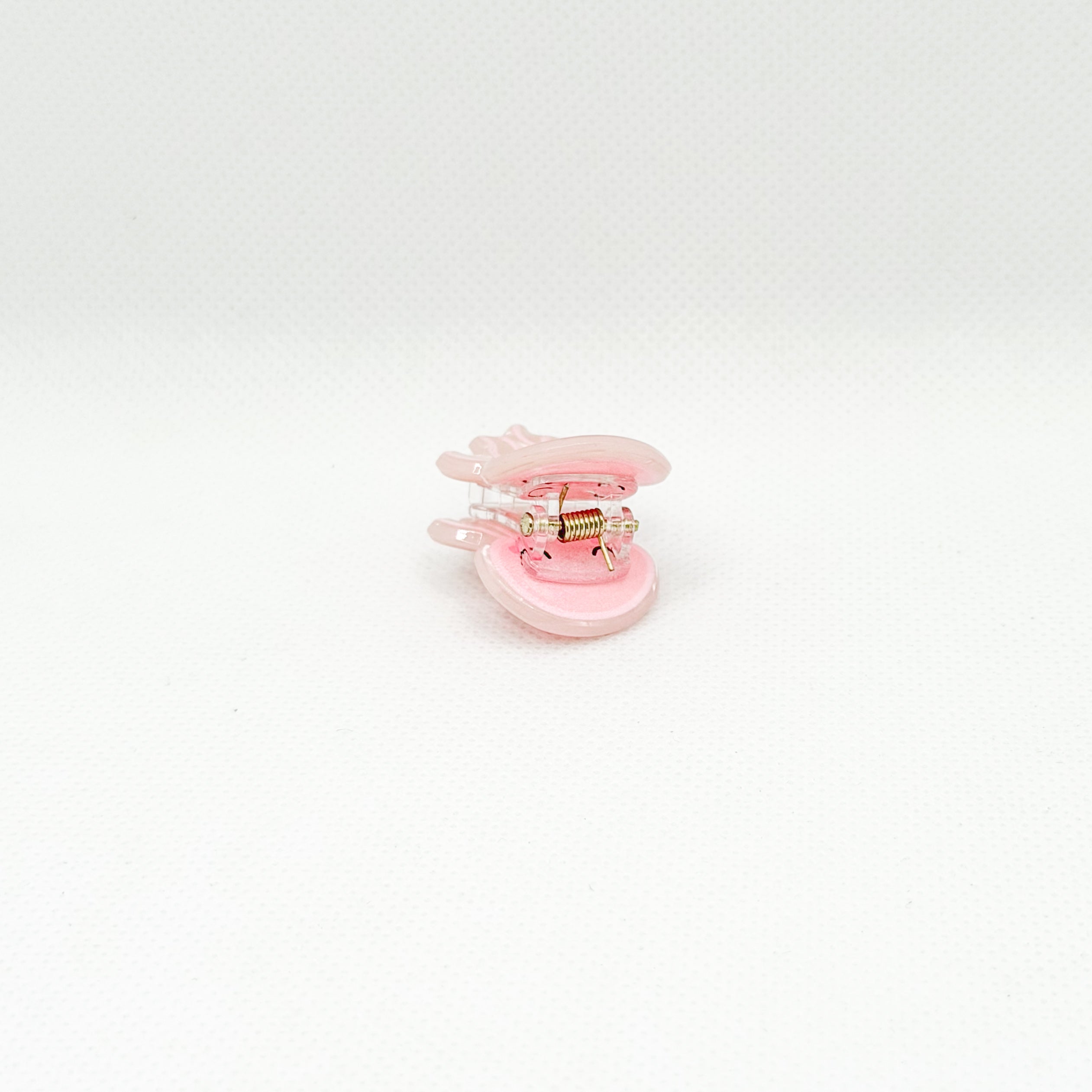 mini pink jellyfish clips