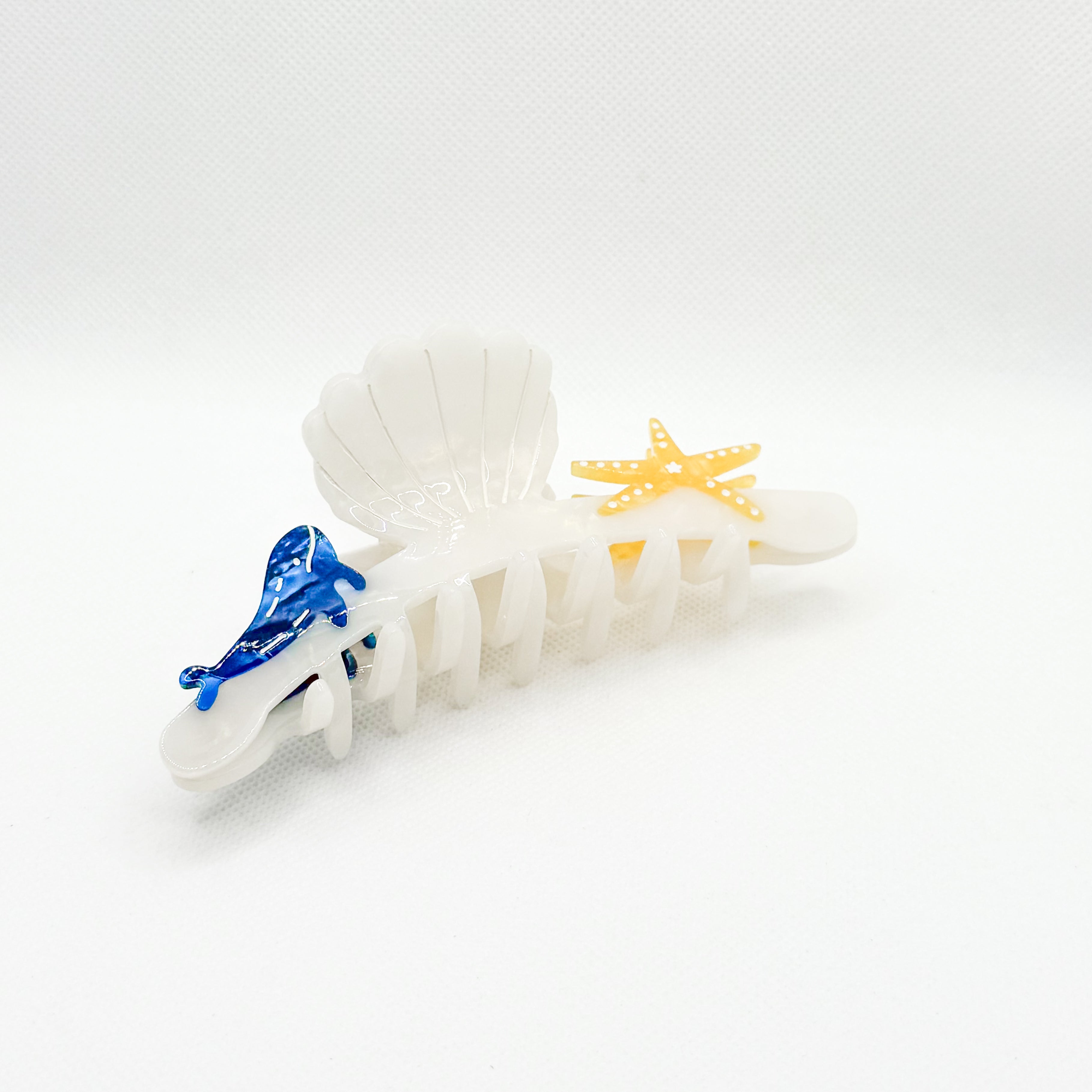 happy sea hair claw clip