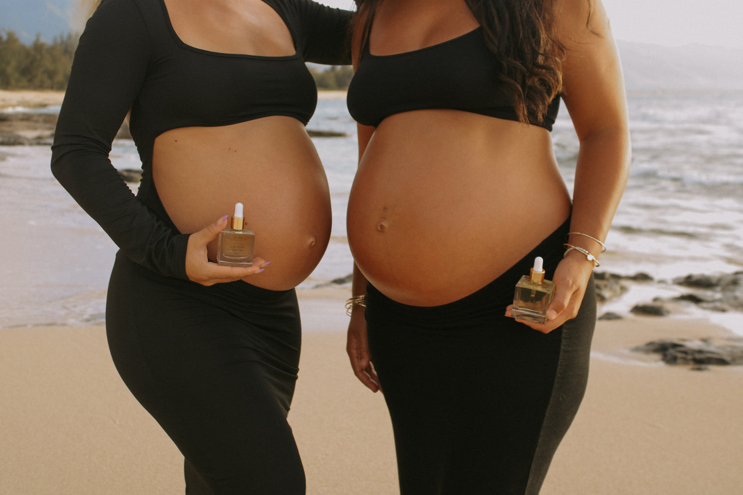 pua melia ʻōpū oil (plumeria pregnancy belly oil)